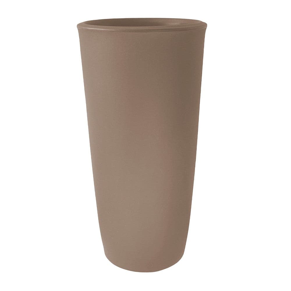 Vaso alto e tondo "Dafne" in plastica da esterno per piante e fiori in Vasi tradizionali Decor Space - Altamura, commercioVirtuoso.it