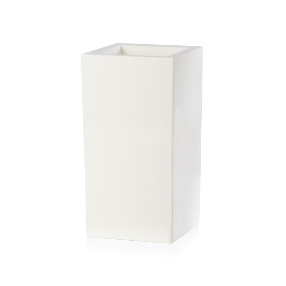 Vaso di design "Cubo Schio Alto" Essential da giardino e balcone per fiori e piante - 14