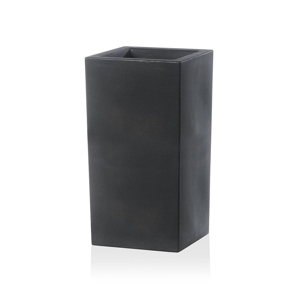 Vaso di design "Cubo Schio Alto" Essential da giardino e balcone per fiori e piante - 12