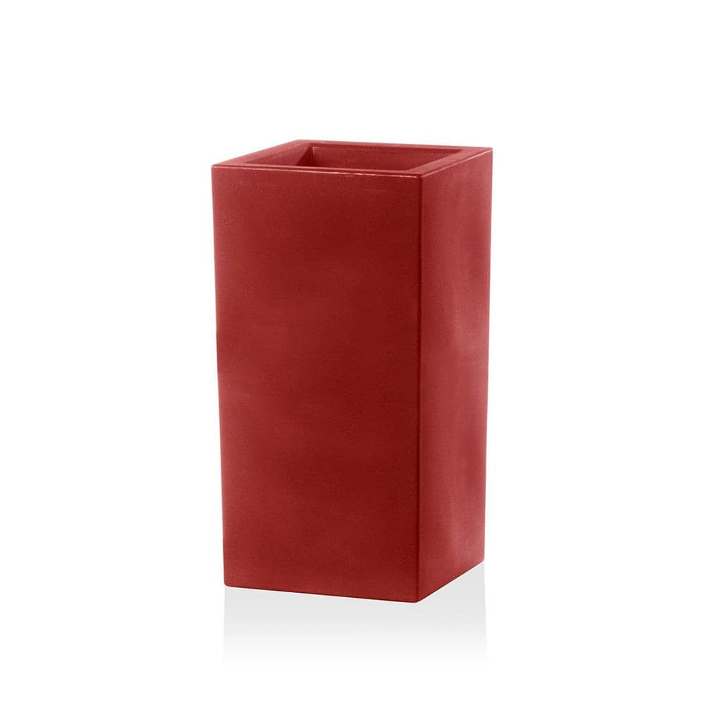 Vaso di design "Cubo Schio Alto" Essential da giardino e balcone per fiori e piante - 15