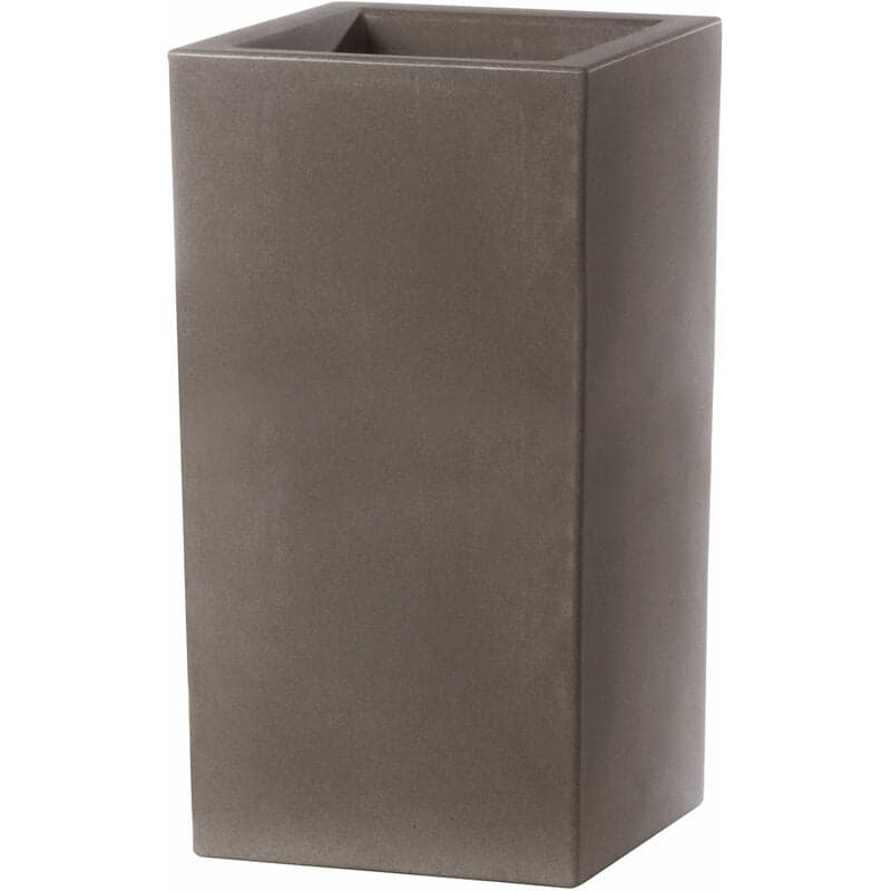 Vaso di design "Cubo Schio Alto" Essential da giardino e balcone per fiori e piante - 16