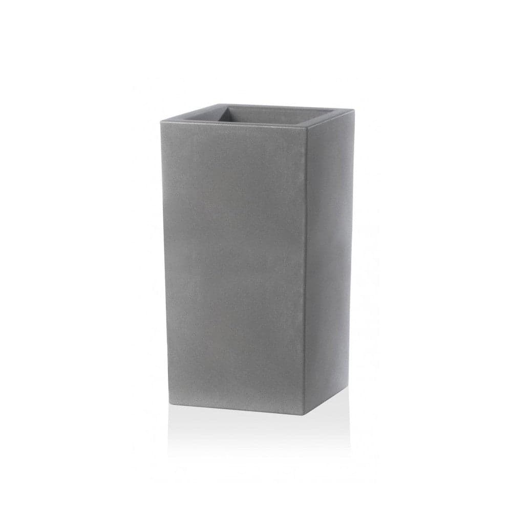 Vaso di design "Cubo Schio Alto" Essential da giardino e balcone per fiori e piante - 18