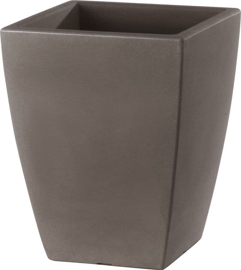 Vaso Quadrato "Veneto Essential" in plastica per fiori e piante da esterno e giardino. in Vasi tradizionali Decor Space - Altamura, commercioVirtuoso.it