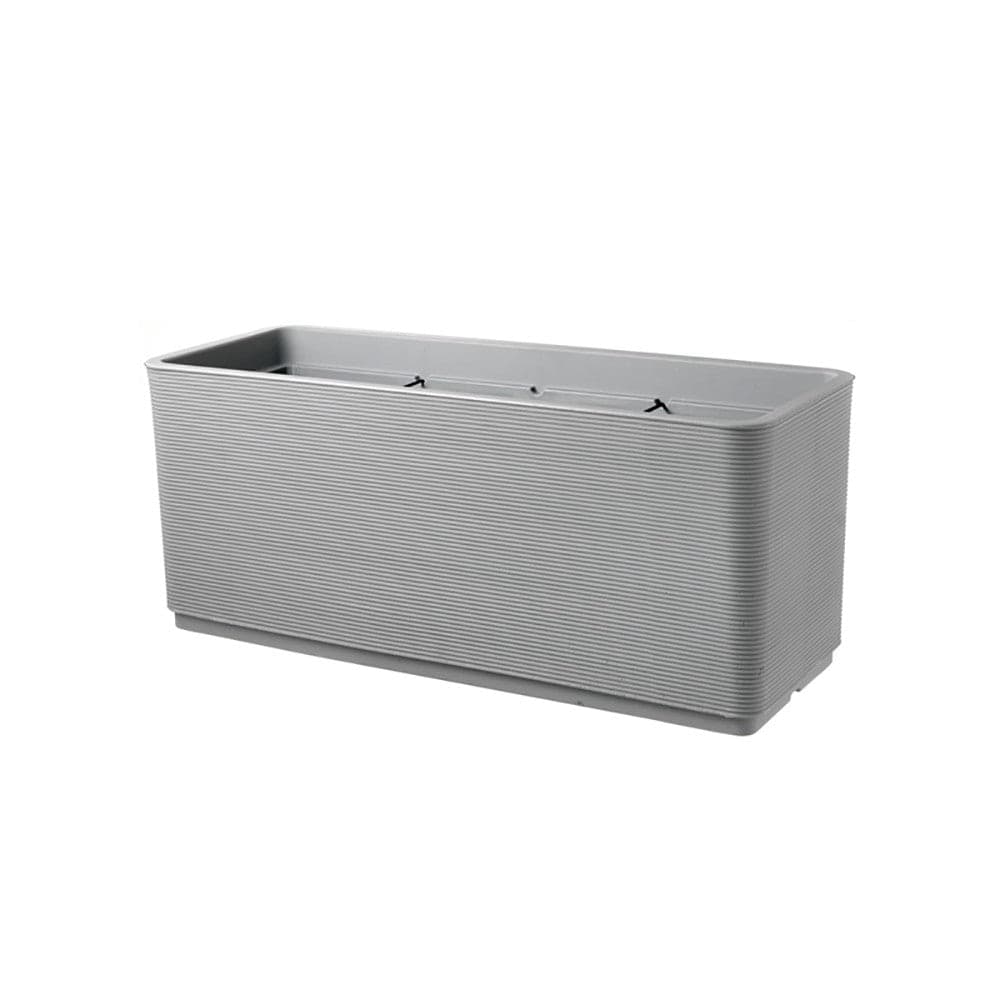 Cassa Fioriera "Indy" in plastica da esterno per fiori e piante 98 cm Giardino e giardinaggio/Attrezzi da giardino e attrezzature per l'irrigazione/Vasi e accessori per piante/Vasi tradizionali Decor Space - Altamura, Commerciovirtuoso.it