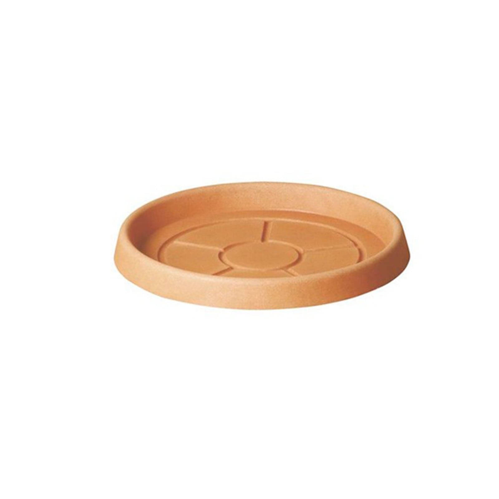 Sottovaso ''Tondo Classic'' in plastica per vasi  da interno ed esterno