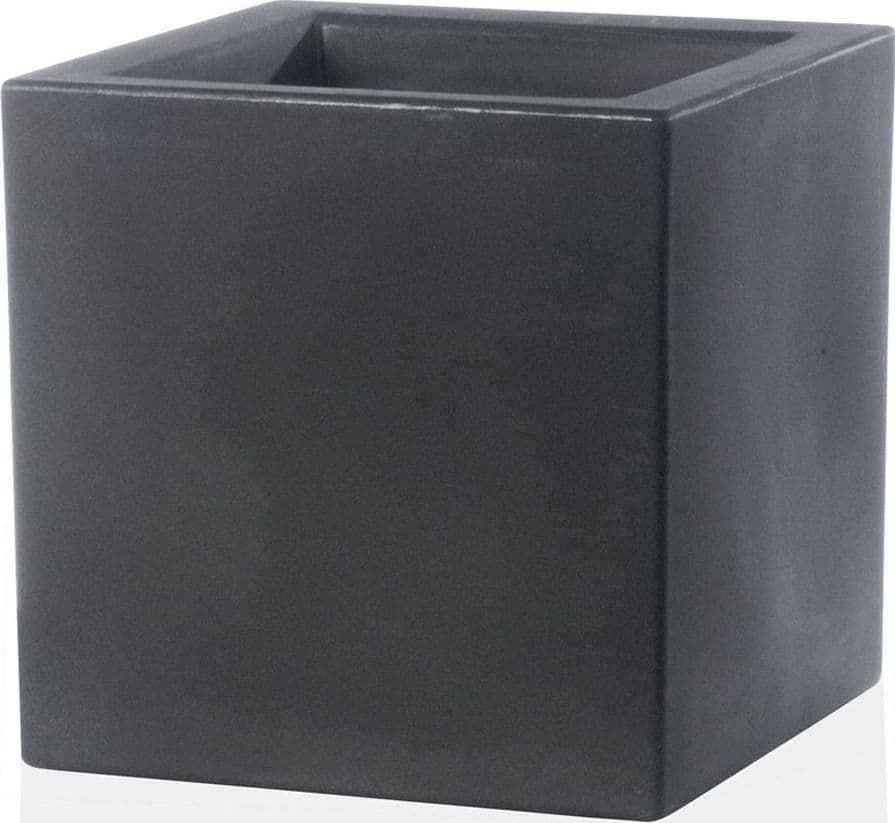Vaso Moderno "Cubo Schio" Essential in plastica da giardino per fiori e piante in Vasi tradizionali Decor Space - Altamura, commercioVirtuoso.it