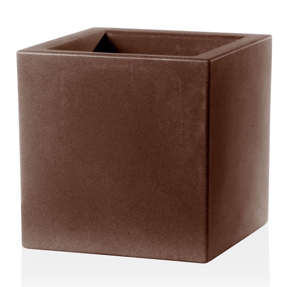 Vaso Moderno "Cubo Schio" Essential in plastica da giardino per fiori e piante in Vasi tradizionali Decor Space - Altamura, commercioVirtuoso.it