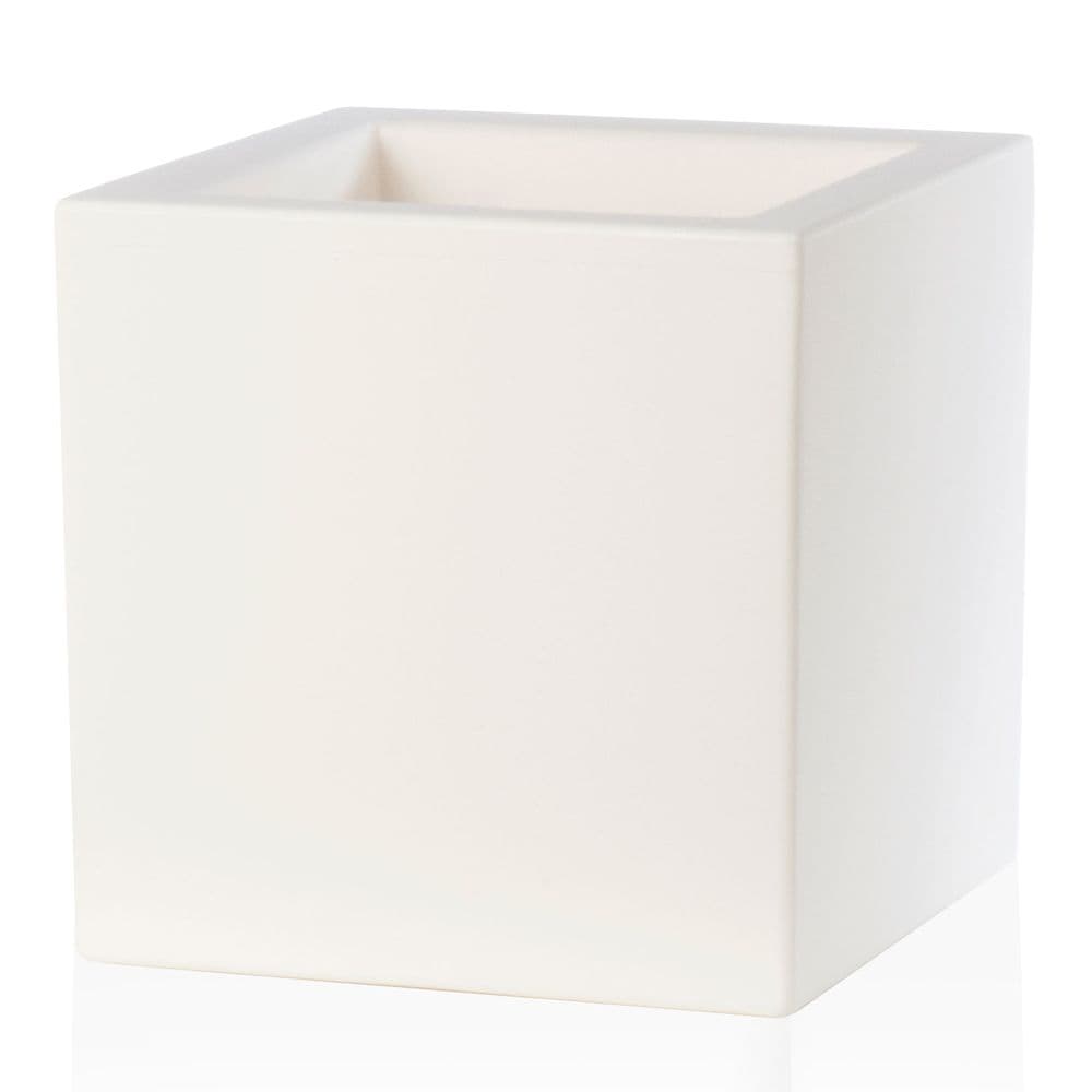 Vaso Moderno "Cubo Schio" Essential in plastica da giardino per fiori e piante in Vasi tradizionali Decor Space - Altamura, commercioVirtuoso.it