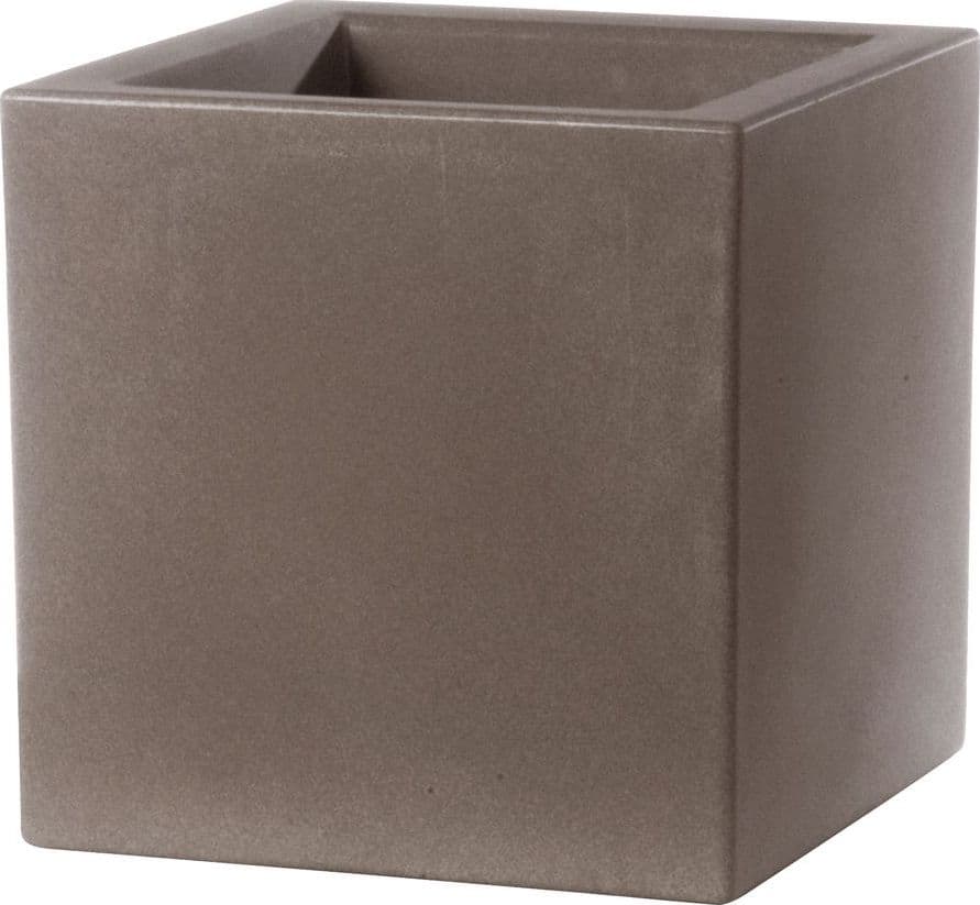 Vaso Moderno "Cubo Schio" Essential in plastica da giardino per fiori e piante in Vasi tradizionali Decor Space - Altamura, commercioVirtuoso.it