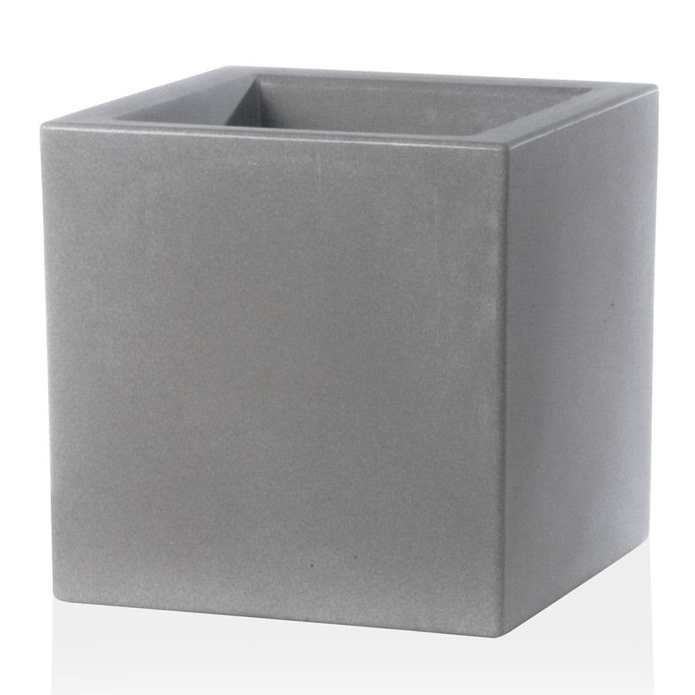 Vaso Moderno "Cubo Schio" Essential in plastica da giardino per fiori e piante in Vasi tradizionali Decor Space - Altamura, commercioVirtuoso.it