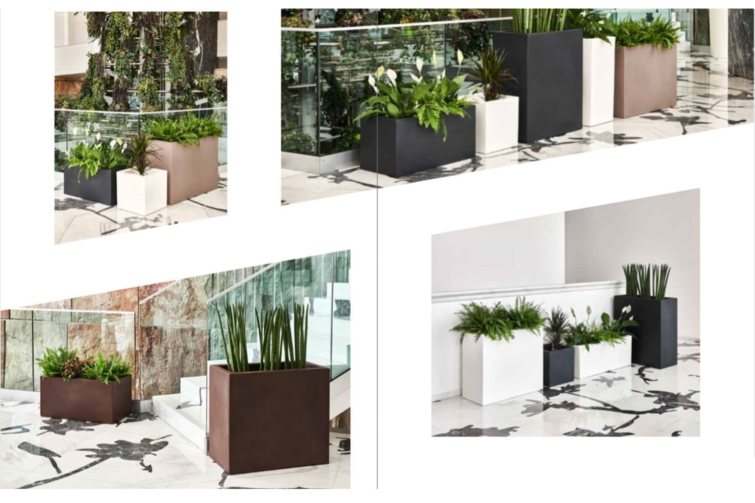 Vaso Moderno "Cubo Schio" Essential in plastica da giardino per fiori e piante in Vasi tradizionali Decor Space - Altamura, commercioVirtuoso.it