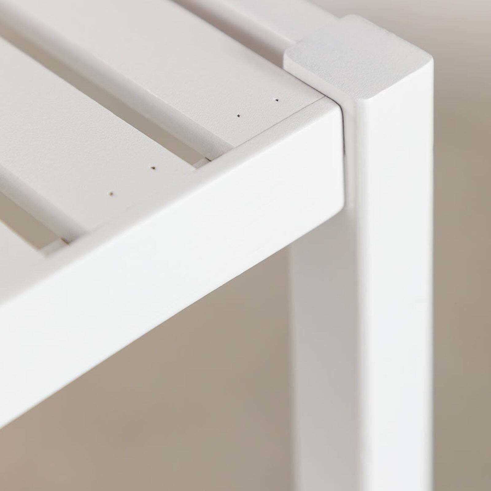 Mobiletto multiuso con ripiani scaffale moderno in legno Bianco Casa e cucina/Organizzazione interni/Porta oggetti cassetti e scaffali/Cassettiere Decor Space - Altamura, Commerciovirtuoso.it