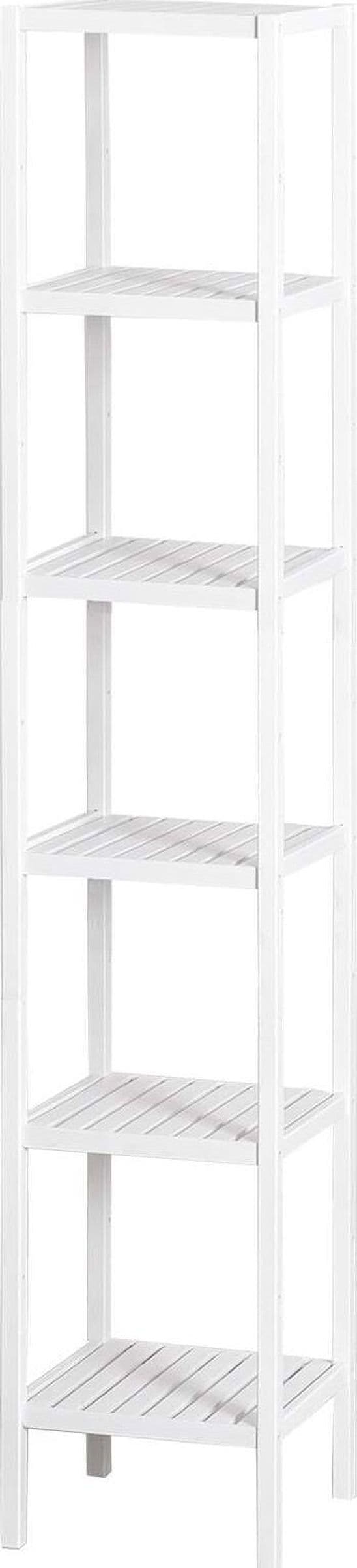 Mobiletto multiuso con ripiani scaffale moderno in legno Bianco Casa e cucina/Organizzazione interni/Porta oggetti cassetti e scaffali/Cassettiere Decor Space - Altamura, Commerciovirtuoso.it