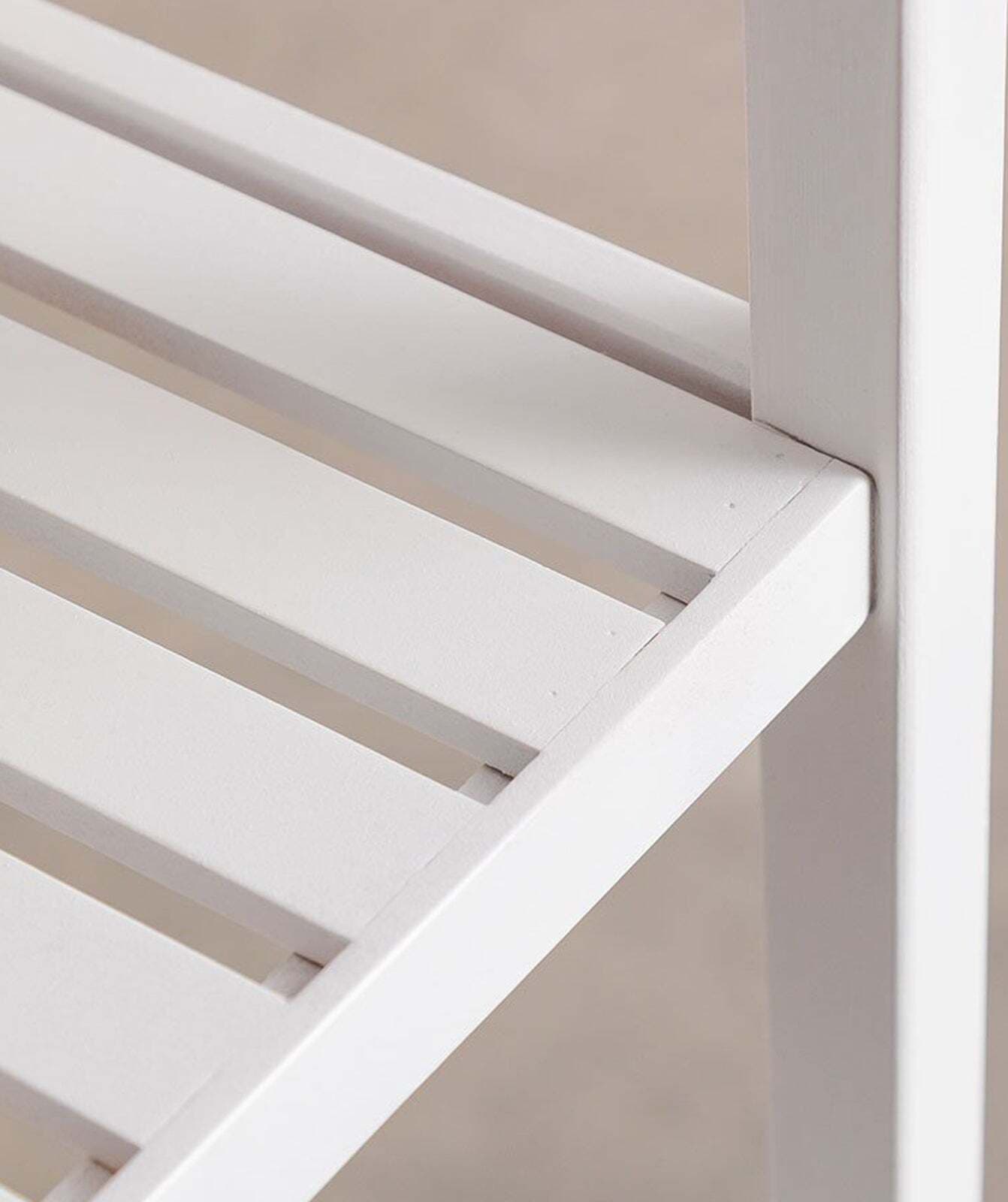 Mobiletto multiuso con ripiani scaffale moderno in legno Bianco Casa e cucina/Organizzazione interni/Porta oggetti cassetti e scaffali/Cassettiere Decor Space - Altamura, Commerciovirtuoso.it