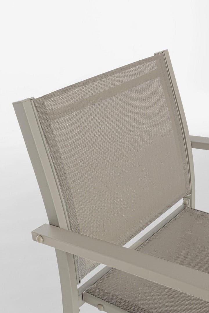 Salottino "Trent" con poltroncine, divanetto e tavolino, struttura in acciaio, per esterno in Set di mobili Decor Space - Altamura, commercioVirtuoso.it