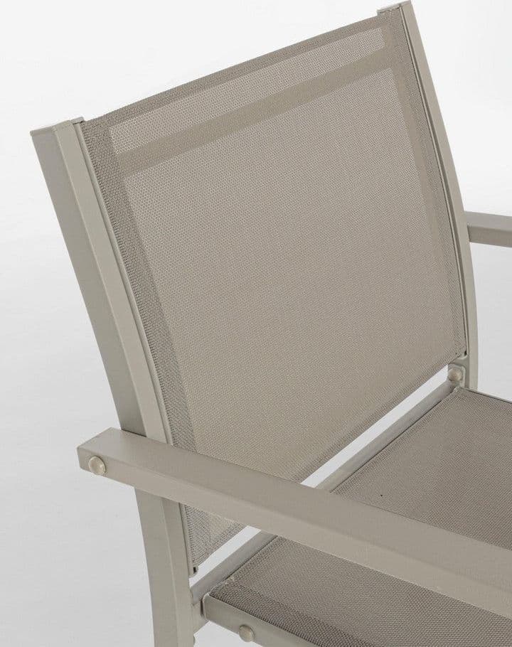 Salottino "Trent" con poltroncine, divanetto e tavolino, struttura in acciaio, per esterno Giardino e giardinaggio/Arredamento da giardino e accessori/Set di mobili Decor Space - Altamura, Commerciovirtuoso.it