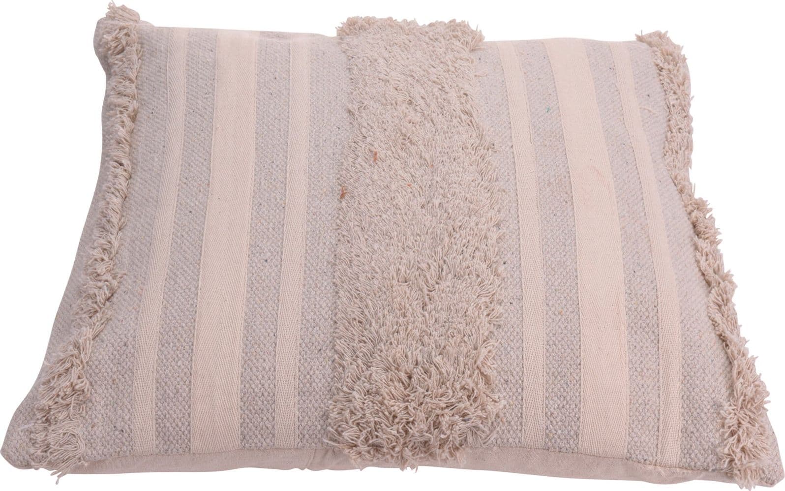 Cuscino imbottito in cotone decorativo per divano sfoderabile 45 x 45 cm