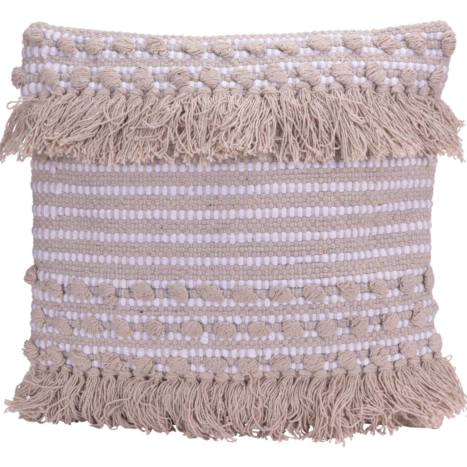 Cuscino imbottito in cotone decorativo per divano sfoderabile 45 x 45 cm in Cuscini per divani Decor Space - Altamura, commercioVirtuoso.it