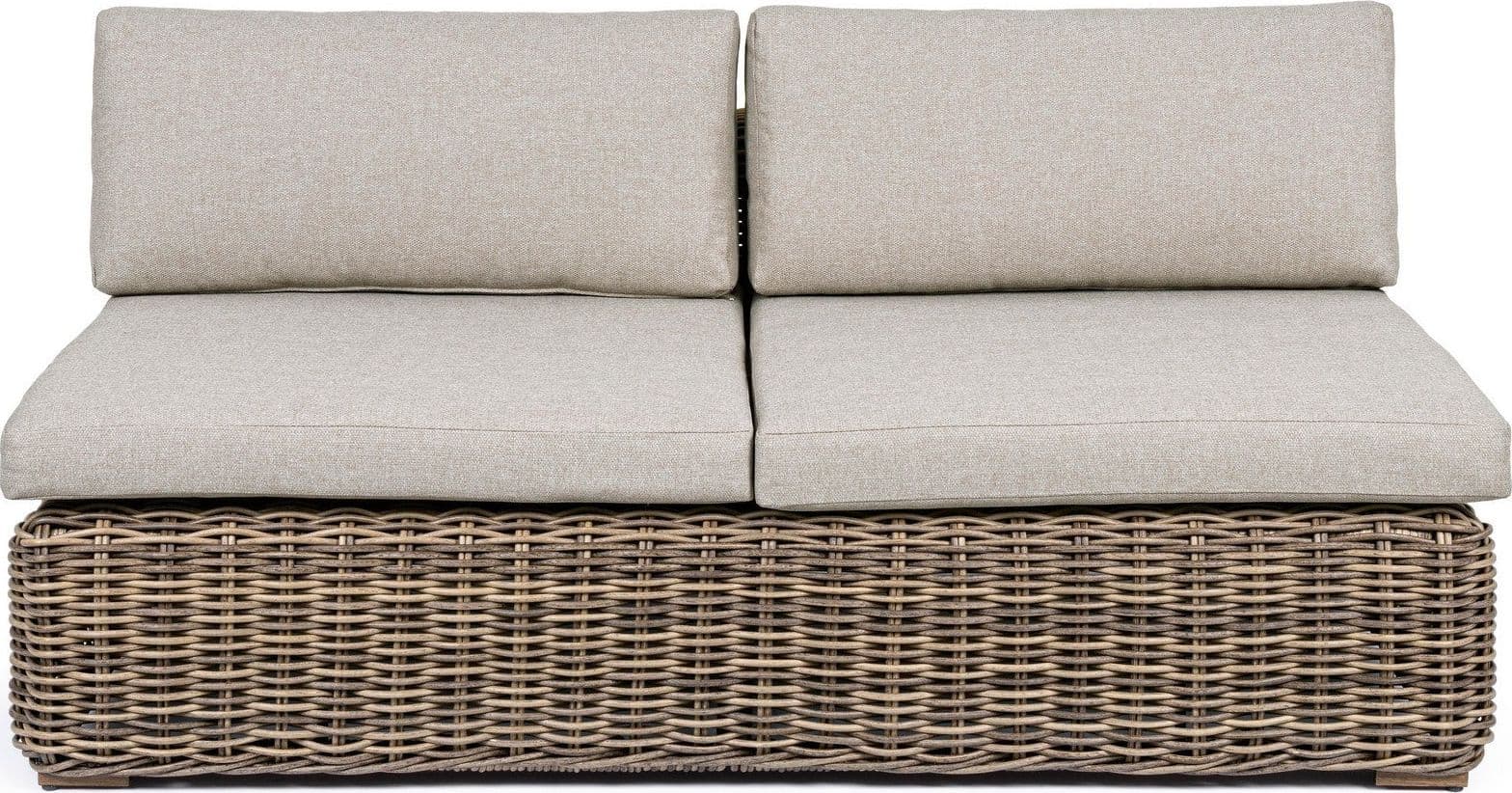 Divano "Coraline" a due posti, struttura in alluminio, per esterno, cuscini seduta e schienale sfoderabili Giardino e giardinaggio/Arredamento da giardino e accessori/Divani Decor Space - Altamura, Commerciovirtuoso.it