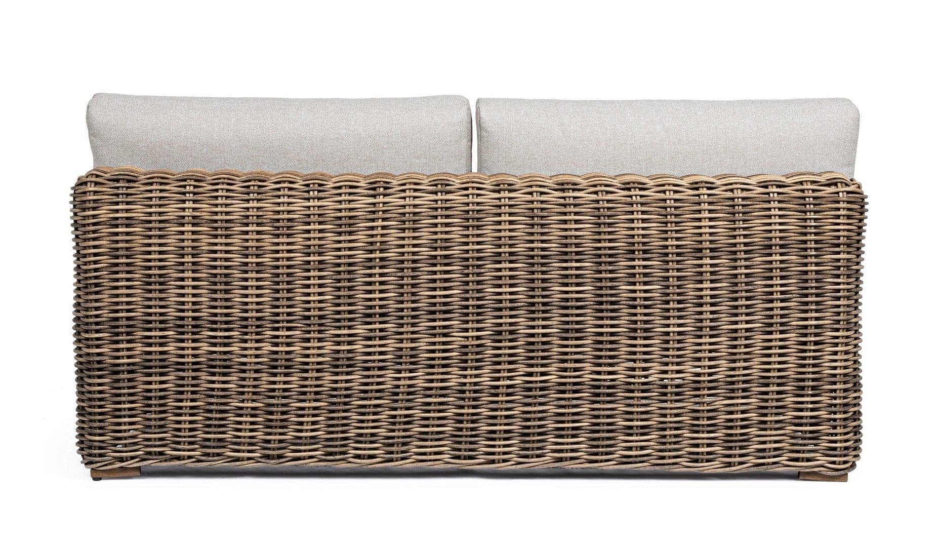 Divano "Coraline" a due posti, struttura in alluminio, per esterno, cuscini seduta e schienale sfoderabili Giardino e giardinaggio/Arredamento da giardino e accessori/Divani Decor Space - Altamura, Commerciovirtuoso.it