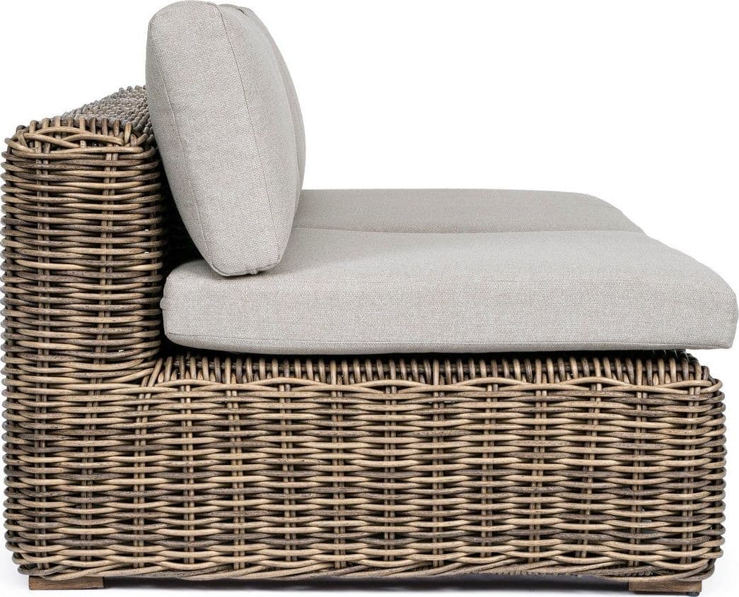 Divano "Coraline" a due posti, struttura in alluminio, per esterno, cuscini seduta e schienale sfoderabili Giardino e giardinaggio/Arredamento da giardino e accessori/Divani Decor Space - Altamura, Commerciovirtuoso.it