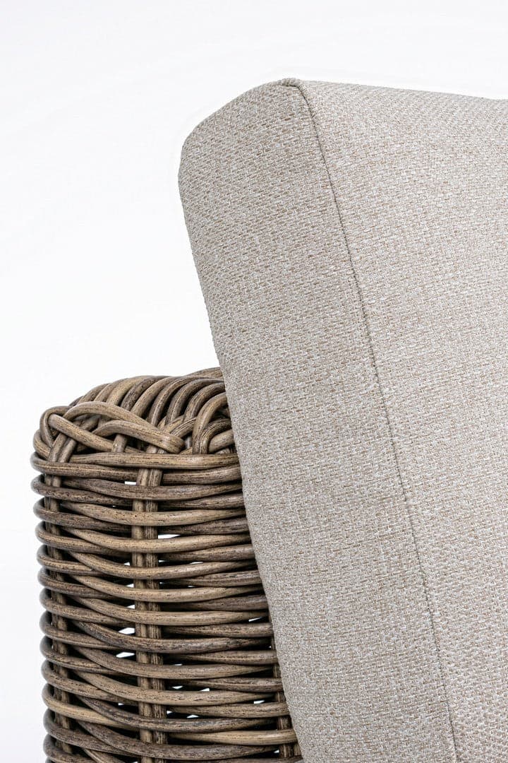 Divano "Coraline" a due posti, struttura in alluminio, per esterno, cuscini seduta e schienale sfoderabili Giardino e giardinaggio/Arredamento da giardino e accessori/Divani Decor Space - Altamura, Commerciovirtuoso.it