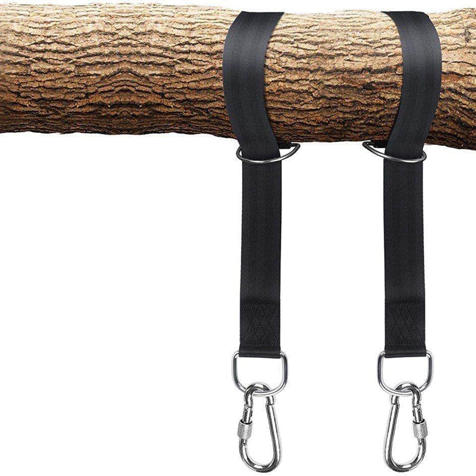 Kit cinghie e moschettoni per fissaggio amaca e altalena ad albero 5x200 cm in Amache Decor Space - Altamura, commercioVirtuoso.it