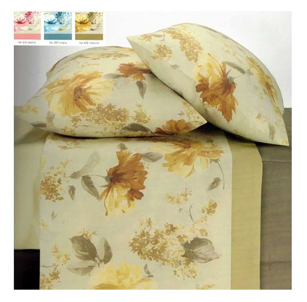 COMPLETO LENZUOLA MATRIMONIALE CORIANDOLO GABEL COTONE - 5