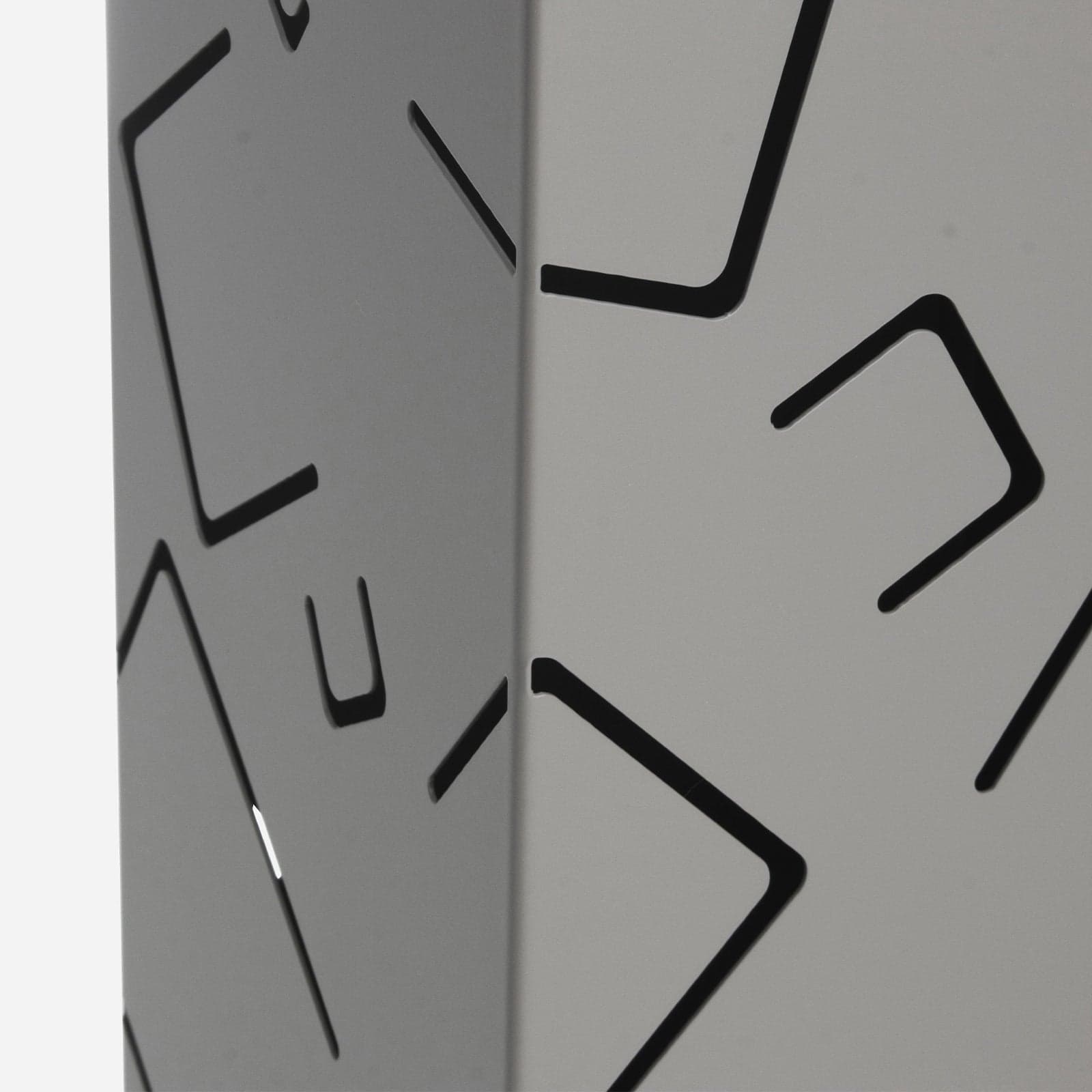 Set di 2 porta ombrelli "Drizzle" quadrato moderno per interno con decorazione in Portaombrelli Decor Space - Altamura, commercioVirtuoso.it