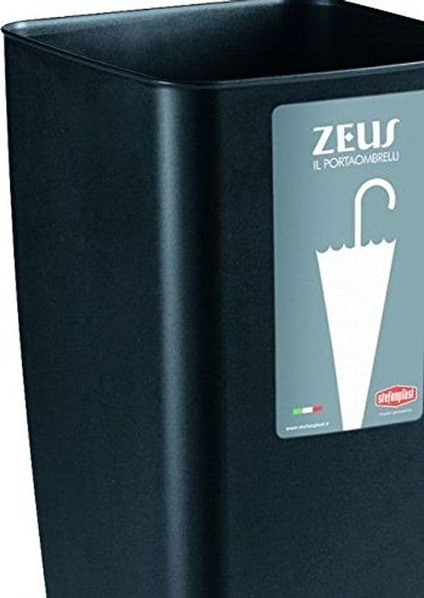 Portaombrelli "Zeus" quadrato in plastica h 55 cm per casa e ufficio in Portaombrelli Decor Space - Altamura, commercioVirtuoso.it