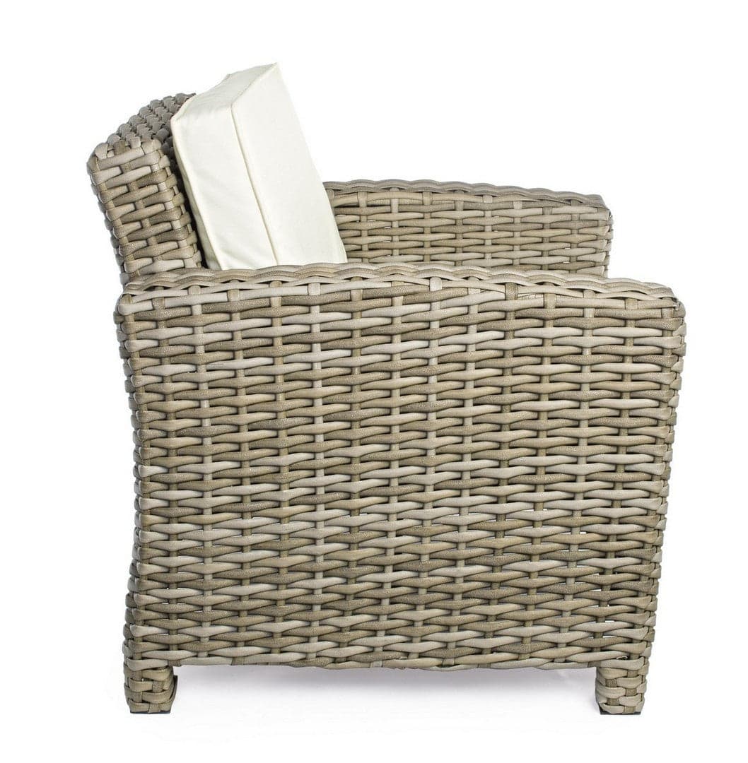 Poltrona "lesly" Con Cuscini Comodi E Sfoderabili, Struttura Resistente Per Esterno Giardino e giardinaggio/Arredamento da giardino e accessori/Poltrone Decor Space - Altamura, Commerciovirtuoso.it