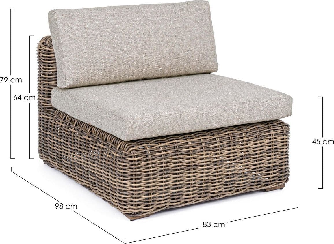 Poltrona "coraline" Struttura In Alluminio, Per Esterno, Cuscini Seduta E Schienale Sfoderabili Giardino e giardinaggio/Arredamento da giardino e accessori/Poltrone Decor Space - Altamura, Commerciovirtuoso.it