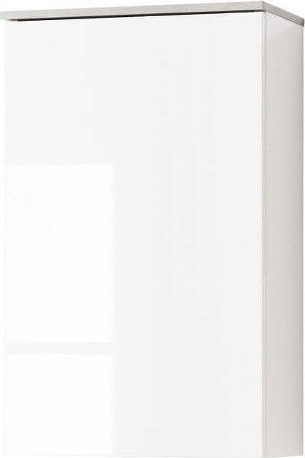 Pensile Da Bagno Galaverna Bianco Lucido E Cemento Con 1 Anta H 65 Cm Casa e cucina/Bagno/Mobili da bagno/Mobiletti e armadietti/Mobili a muro Decor Space - Altamura, Commerciovirtuoso.it