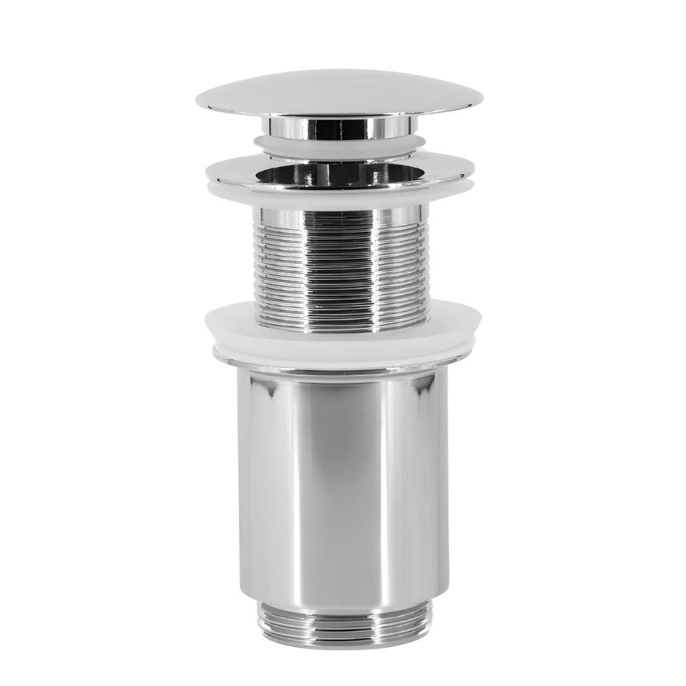 Piletta Universale Miscelatore Ottone Lavabo Bidet Click Clack Tappo Vasca Bagno - 7