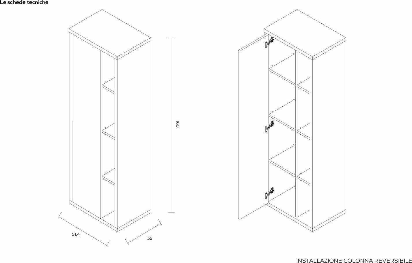 Mobili da bagno sospeso completo con lavabo, colonna e cassettiera rovere e marmo Casa e cucina/Bagno/Mobili da bagno/Mobiletti e armadietti/Mobili a terra Decor Space - Altamura, Commerciovirtuoso.it