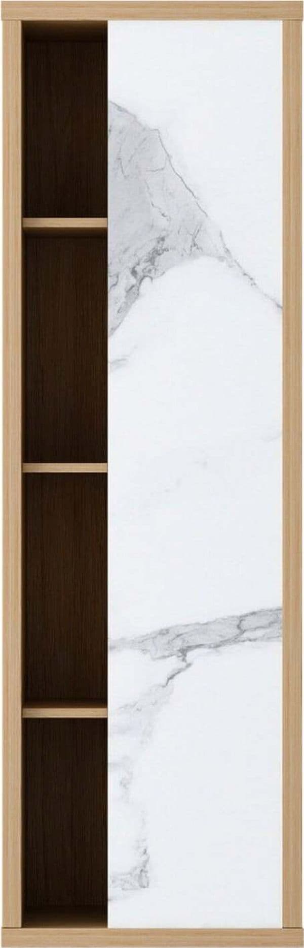 Mobili da bagno sospeso completo con lavabo, colonna e cassettiera rovere e marmo Casa e cucina/Bagno/Mobili da bagno/Mobiletti e armadietti/Mobili a terra Decor Space - Altamura, Commerciovirtuoso.it