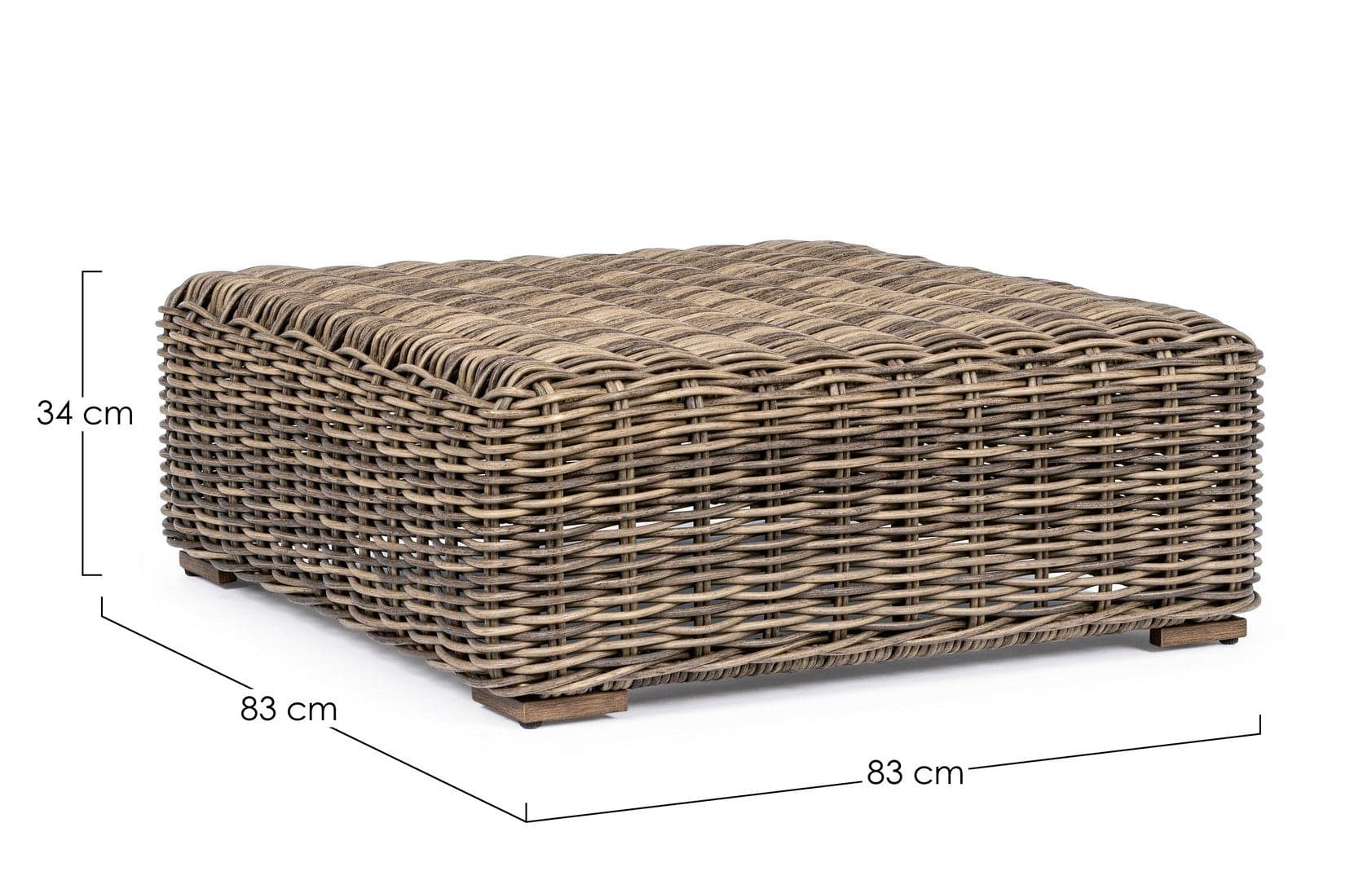 Tavolino "coraline" Struttura In Alluminio, Per Esterno Da 83 X 83 Cm Giardino e giardinaggio/Arredamento da giardino e accessori/Tavoli e tavolini/Tavolini da appoggio Decor Space - Altamura, Commerciovirtuoso.it