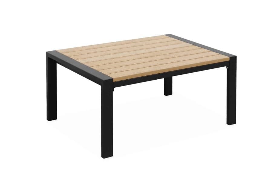 Salottino 4 posti con cuscini "Kubik" in alluminio verniciato da giardino e veranda in Set di mobili Decor Space - Altamura, commercioVirtuoso.it