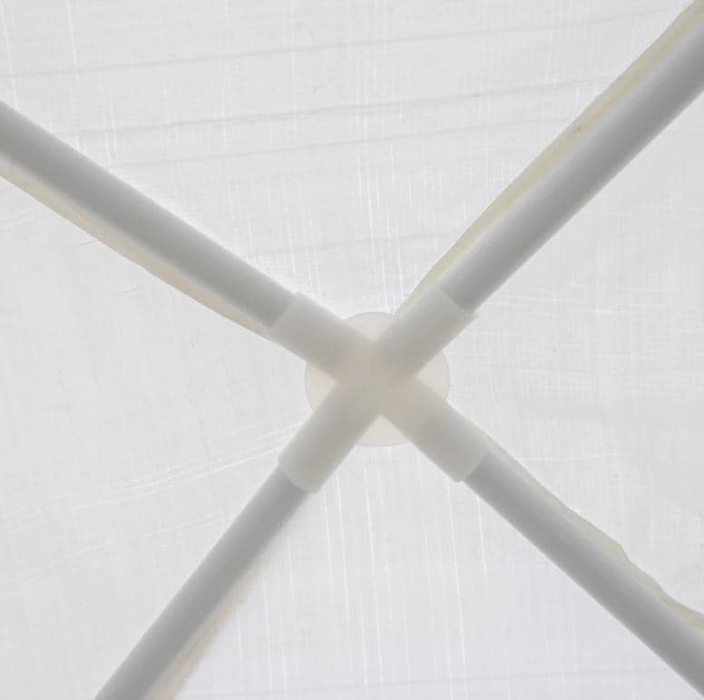Gazebo "Oasis" Bianco da giardino 3 x 3 mt per esterno impermeabile in Gazebo Decor Space - Altamura, commercioVirtuoso.it