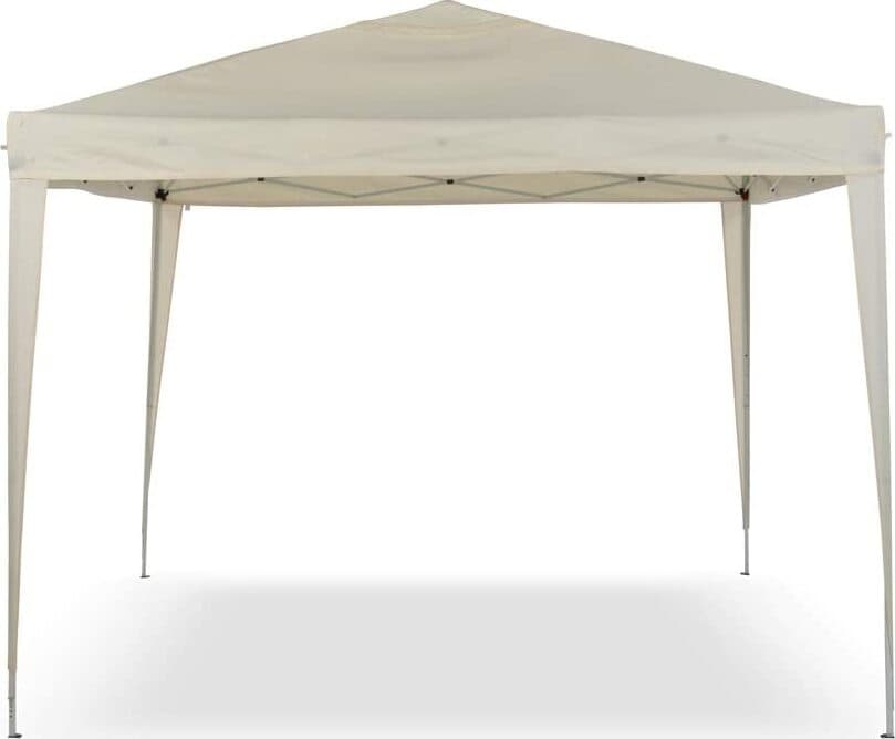 Gazebo pieghevole Beige da giardino 3 x 3 mt per esterno impermeabile Giardino e giardinaggio/Arredamento da giardino e accessori/Ombrelloni tende e tettucci parasole/Gazebo Decor Space - Altamura, Commerciovirtuoso.it