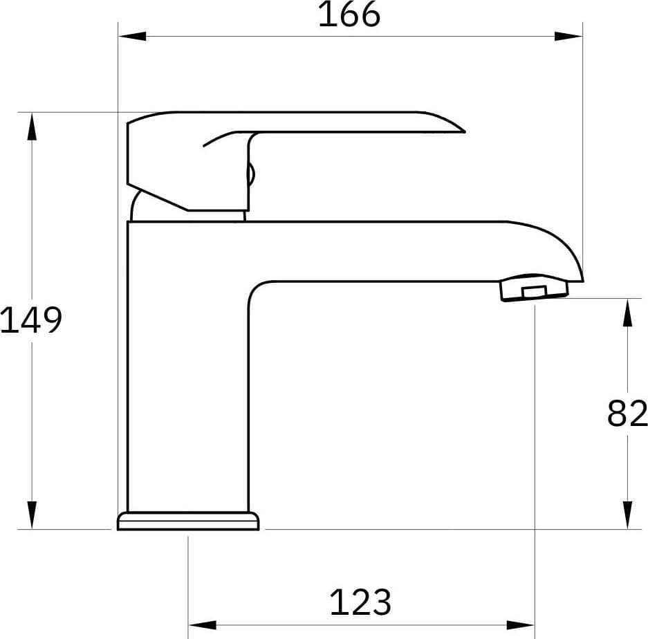 Miscelatore Rubinetto Puma per Lavabo in Ottone Colore Nero Opaco con Piletta - 8