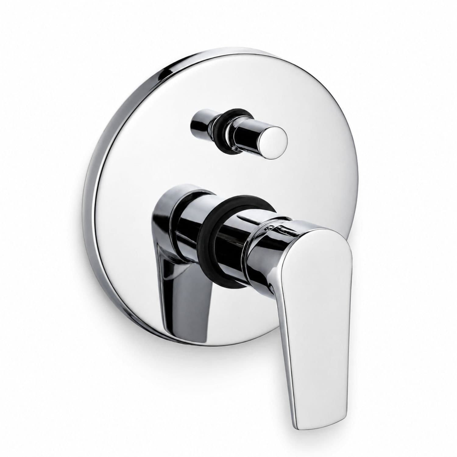 Miscelatore Doccia Parete Asia Incasso con Deviatore Ottone Colore Cromato - 7
