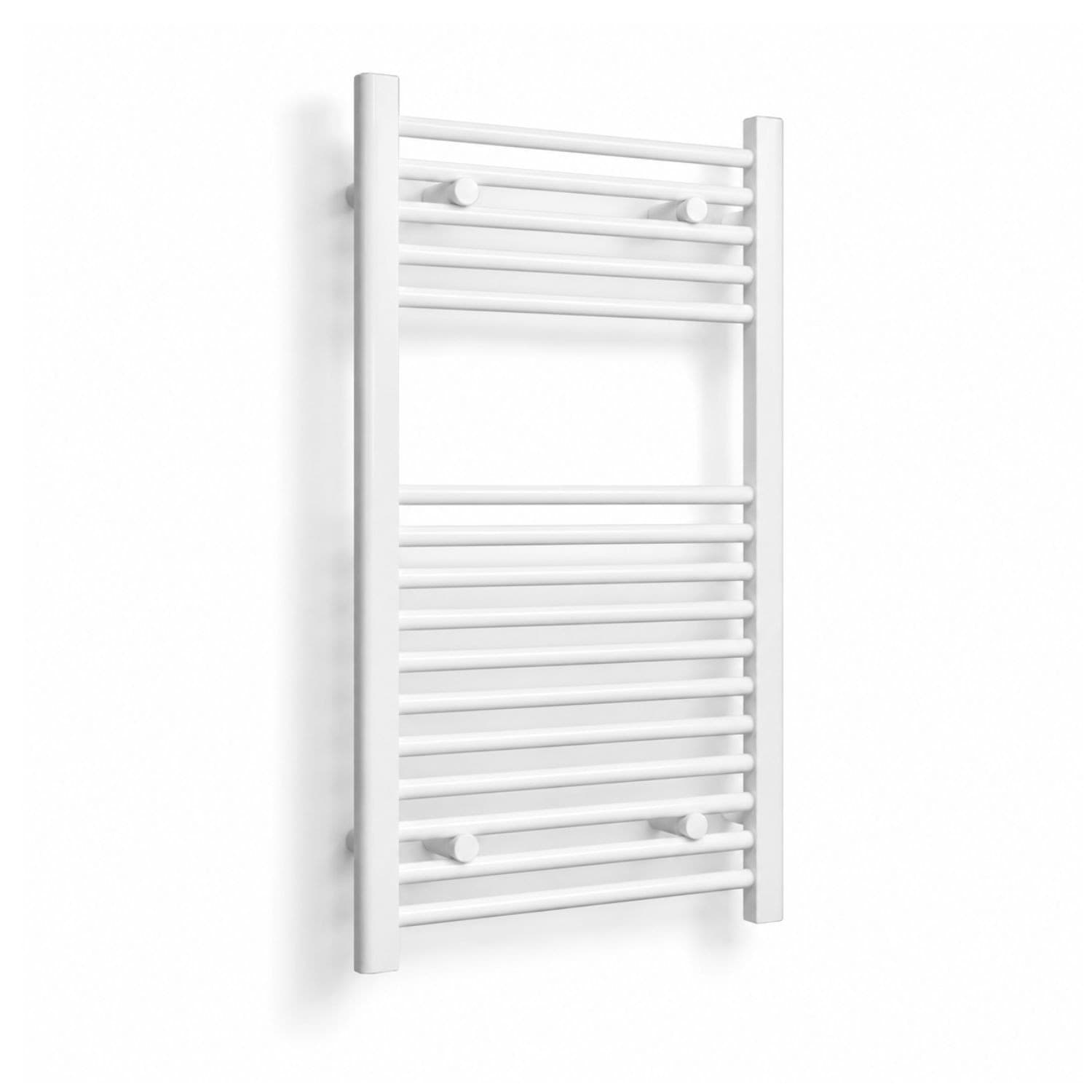 Termoarredo Bianco In Acciaio Per Bagno Scaldasalviette Elegante - 18