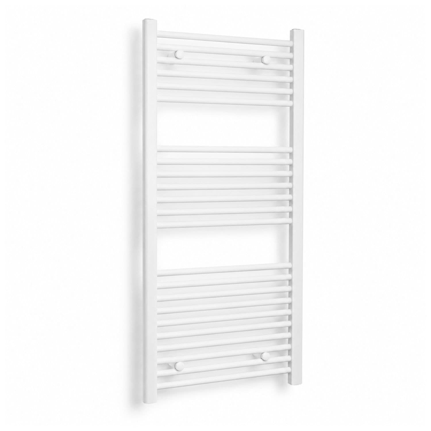 Termoarredo Bianco In Acciaio Per Bagno Scaldasalviette Elegante - 45