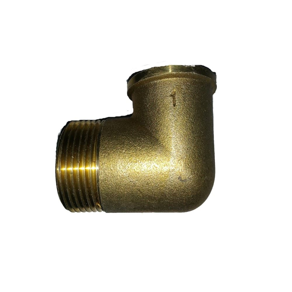 Raccorderia Raccordo a Gomito 90 Gradi Ottone Giallo Cromato M F Alta Qualità - 4
