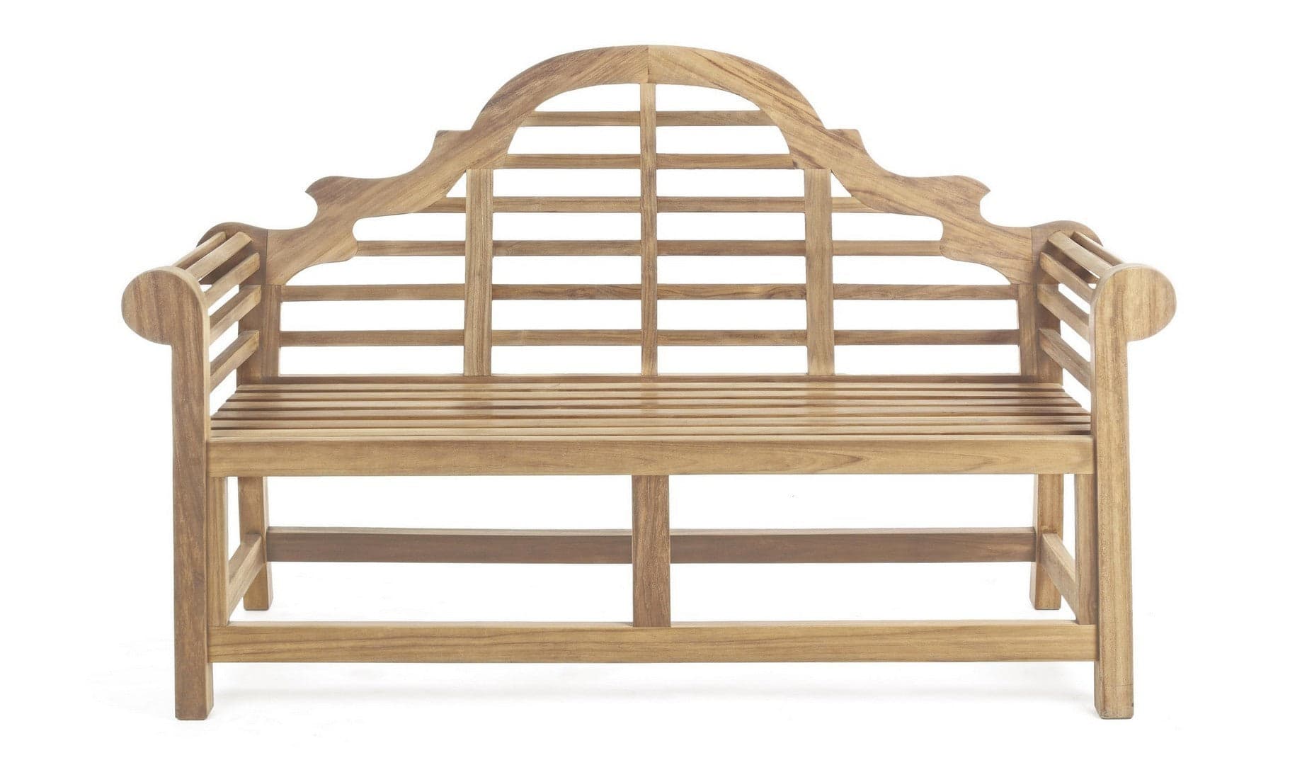 Panchina da giardino "Veradero" in legno di Teak, con braccioli, per esterno e veranda in Panche Decor Space - Altamura, commercioVirtuoso.it