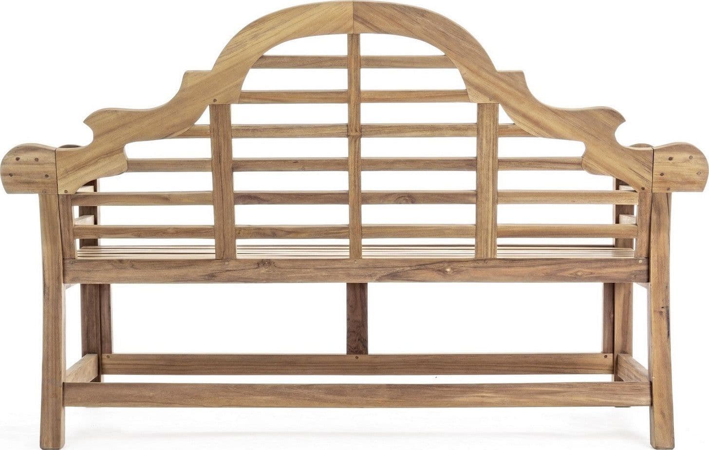 Panchina da giardino "Veradero" in legno di Teak, con braccioli, per esterno e veranda in Panche Decor Space - Altamura, commercioVirtuoso.it