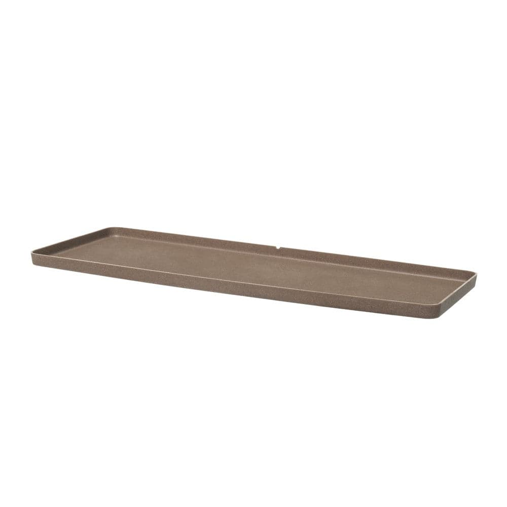 Sottovaso "Matter Rettangolare" in plastica 100% riciclata da esterno per fiori e piante in Sottovasi Decor Space - Altamura, commercioVirtuoso.it