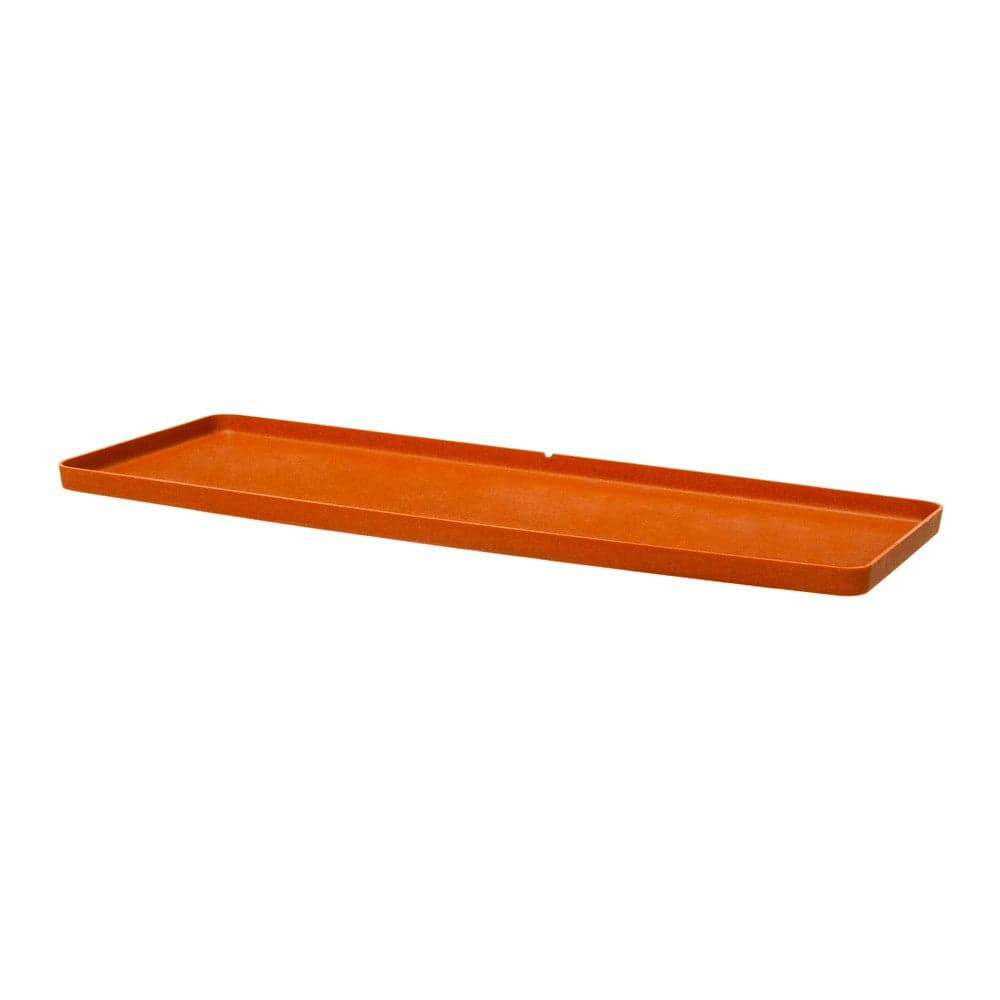 Sottovaso "Matter Rettangolare" in plastica 100% riciclata da esterno per fiori e piante in Sottovasi Decor Space - Altamura, commercioVirtuoso.it