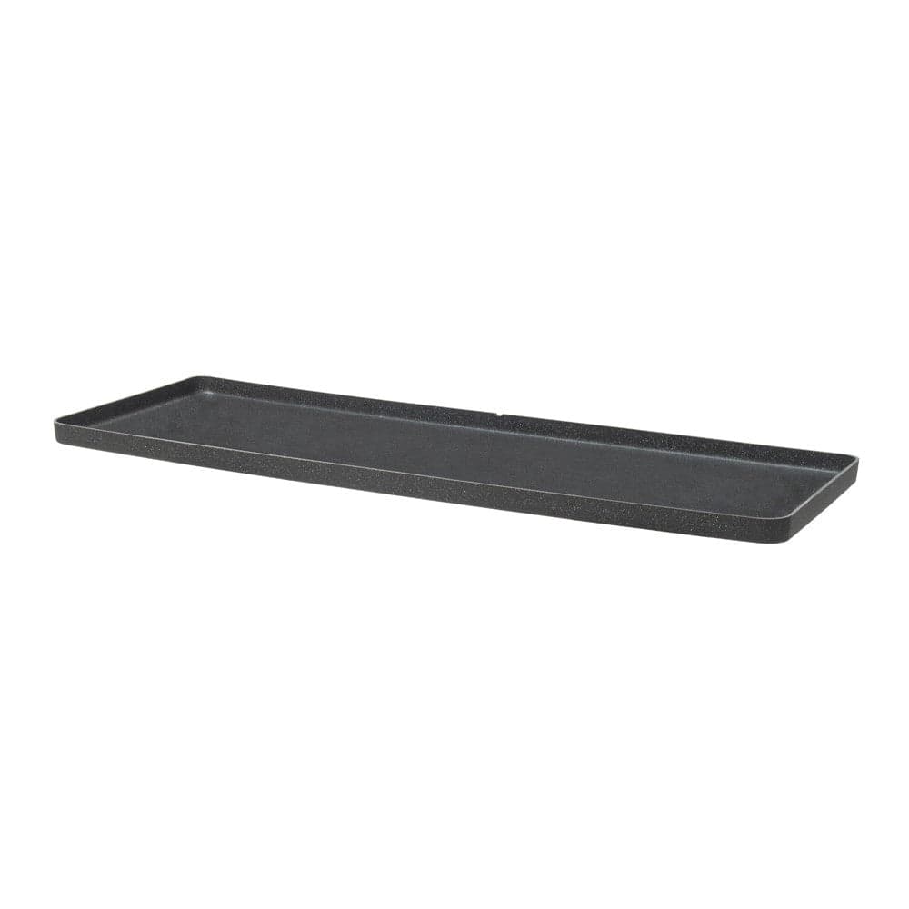 Sottovaso "Matter Rettangolare" in plastica 100% riciclata da esterno per fiori e piante in Sottovasi Decor Space - Altamura, commercioVirtuoso.it